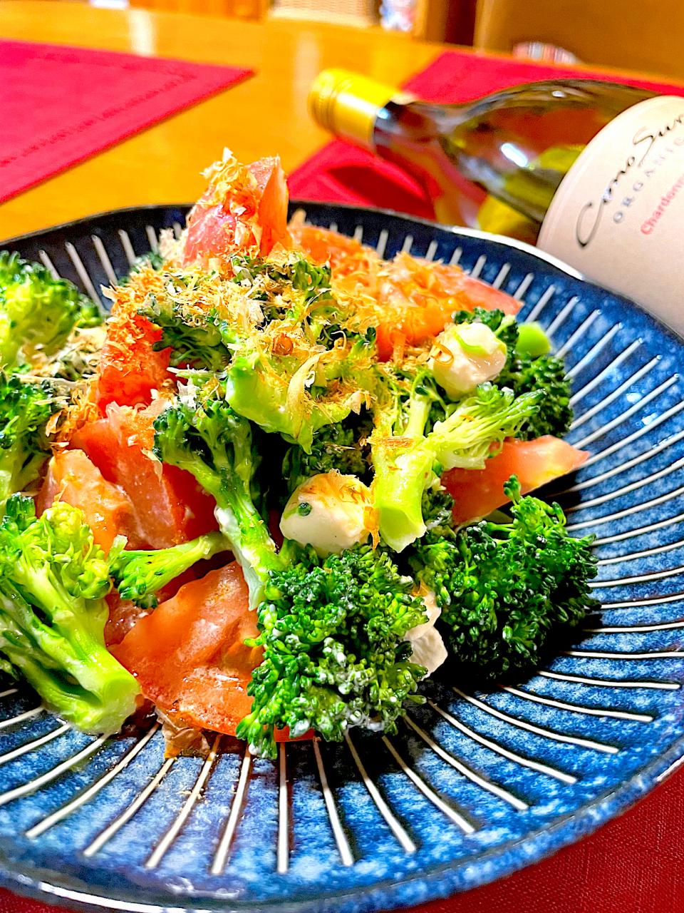 ブロッコリーとクリチのサラダ🥗