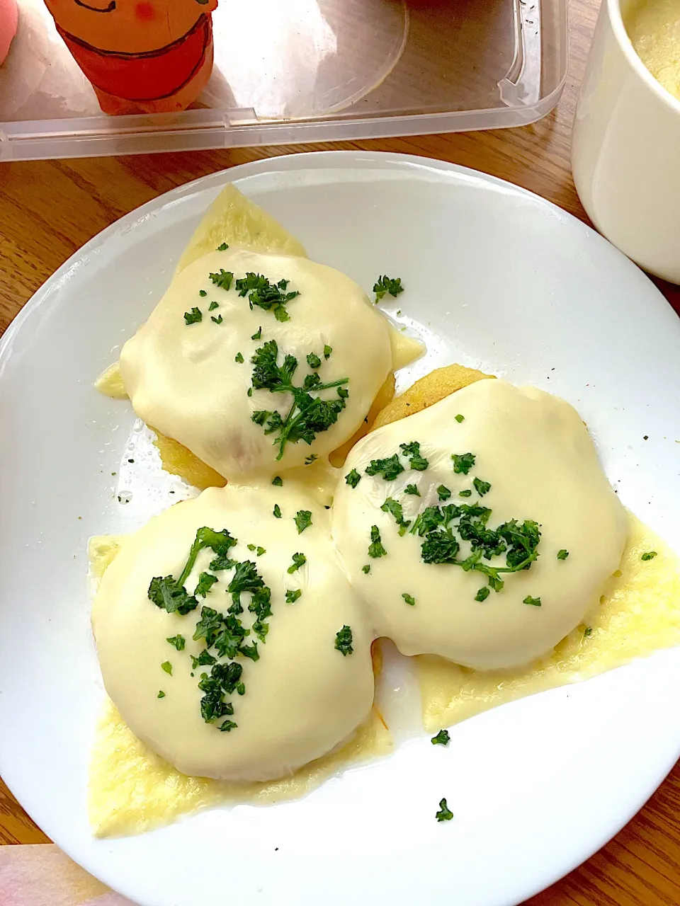 じゃがいも消費メニュー🥔豆腐入り芋団子のチーズ焼き(´∀｀)|HAMI69さん