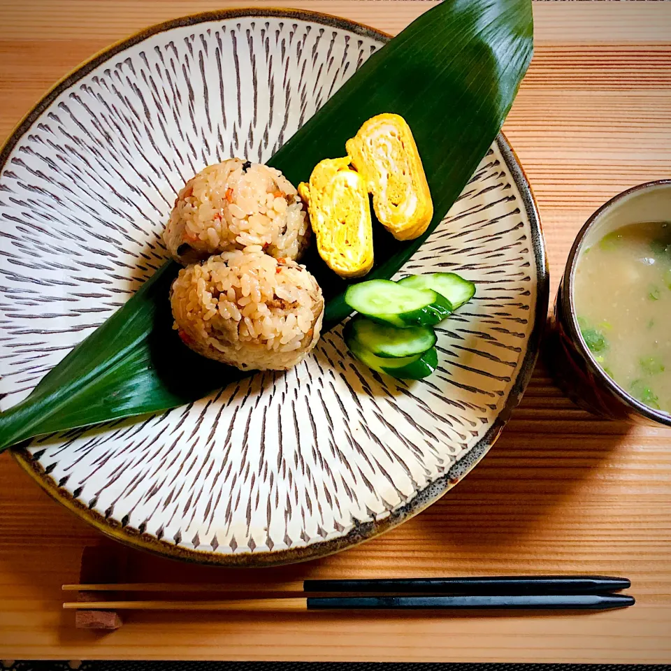 今朝のごはん🍙|ユミさん