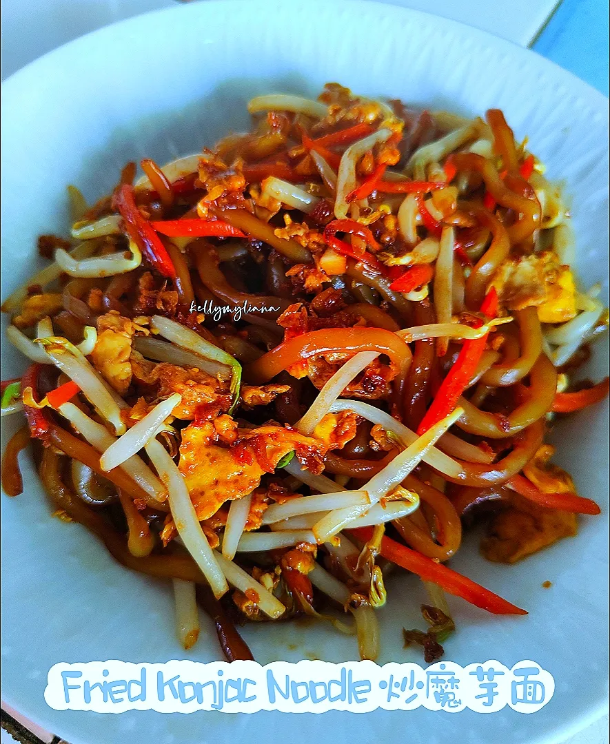 Breakfast☀️Keto Meal~Fried Konjac Noodle|kellymyliana_tew@yahoo.com.sgさん