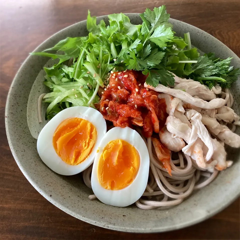 さっぱり 冷たいサラダそば|ななごさん