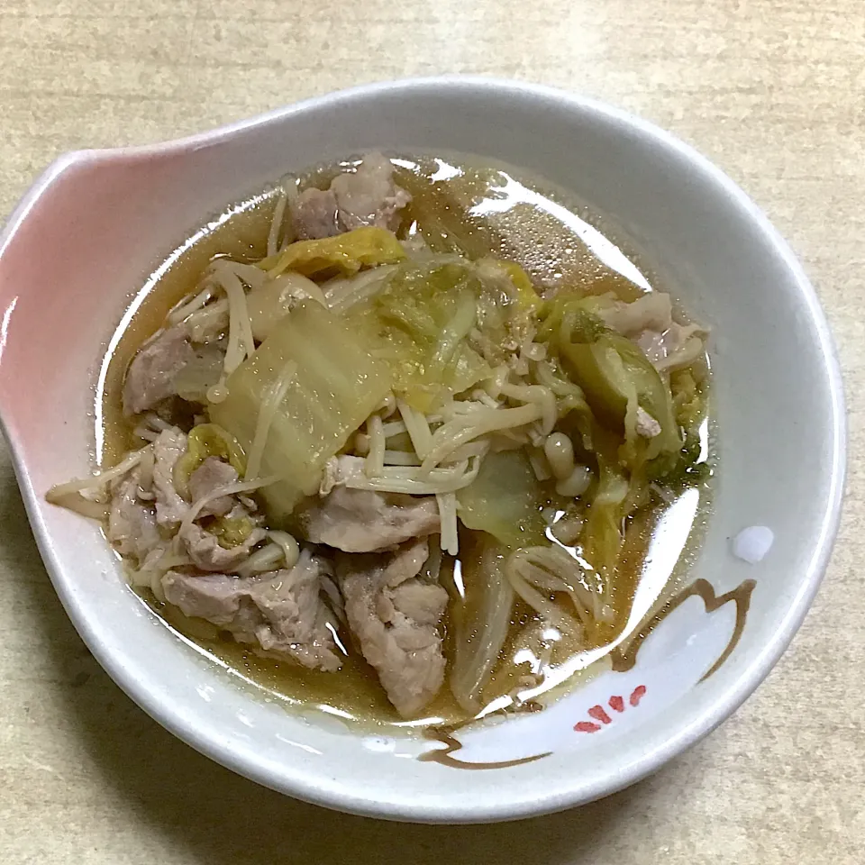 白菜と豚肉の重ね煮|春の日さん