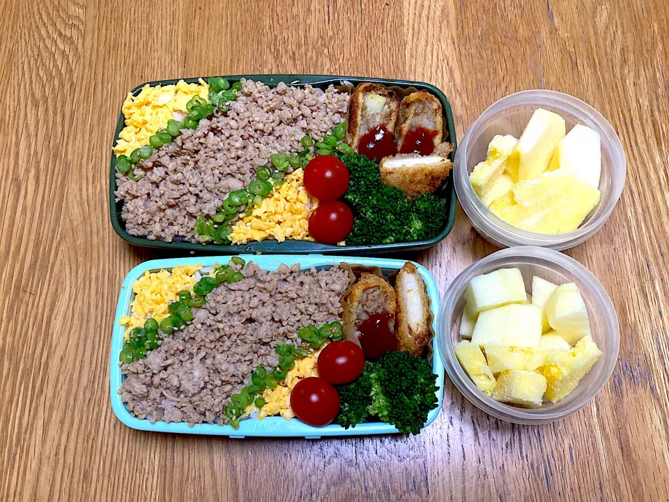 鶏そぼろ丼弁当|ゆさん