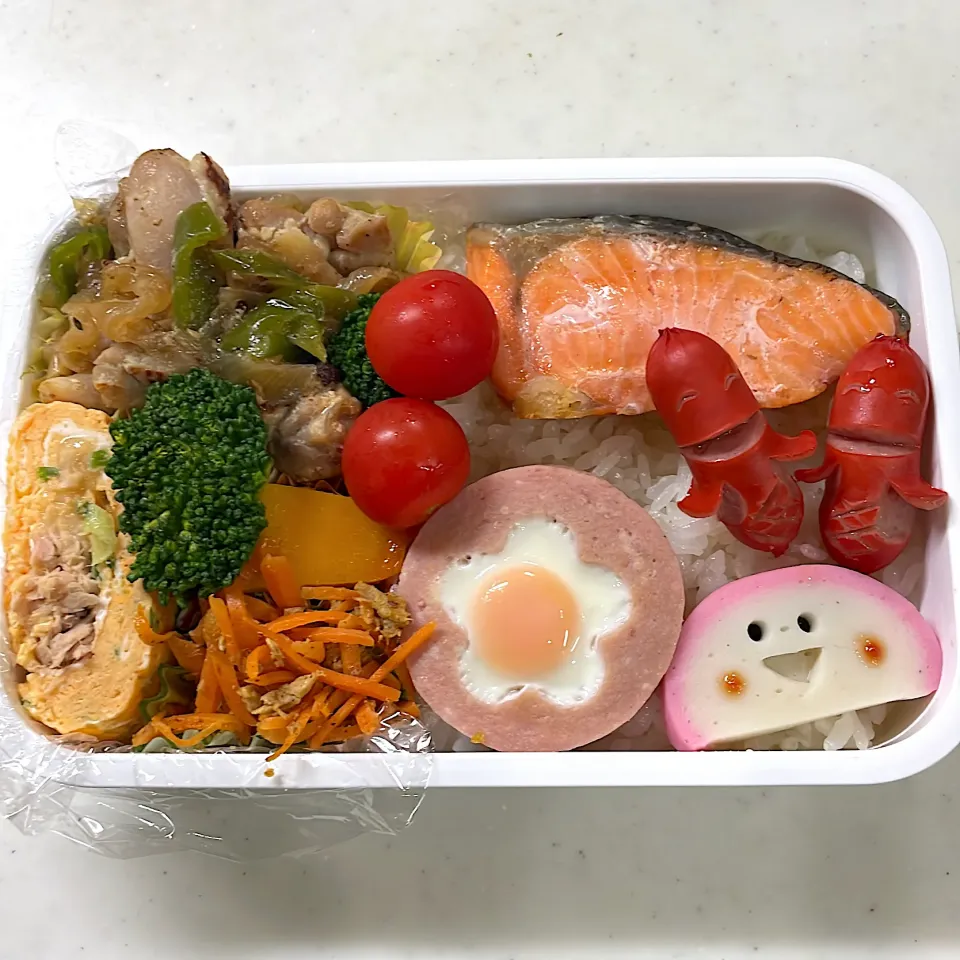 Snapdishの料理写真:2023年4月13日　オレ弁当♪|クッキングおやぢさん