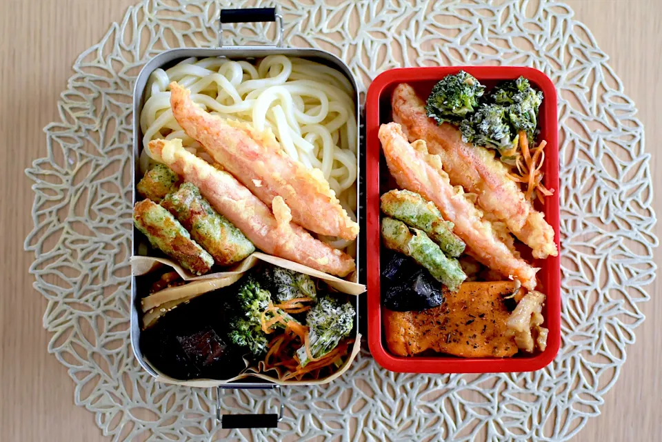 お弁当『天ぷらうどん』|dra-kichiさん