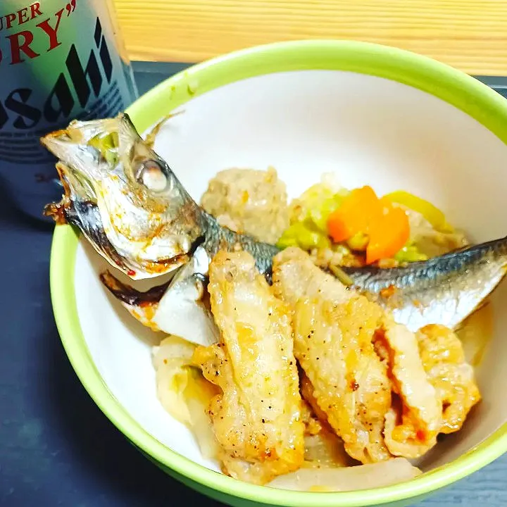 みるくるりさんの料理 みるくるりさんの料理 マルコメ料亭の味粒味噌フリーズドライで、春野菜，ニンニクたっぷりおかず味噌麹|ぽんすけさん