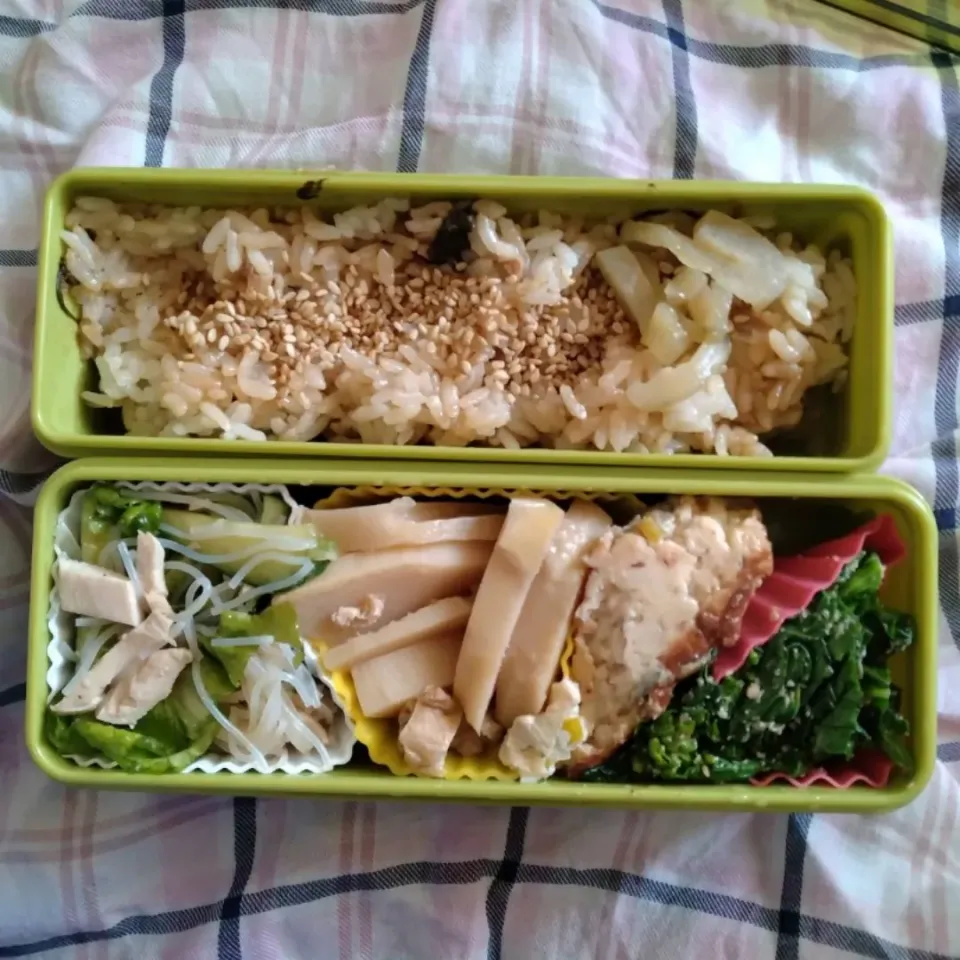 Snapdishの料理写真:新学年🌸春爛漫🌸弁当|めめさん