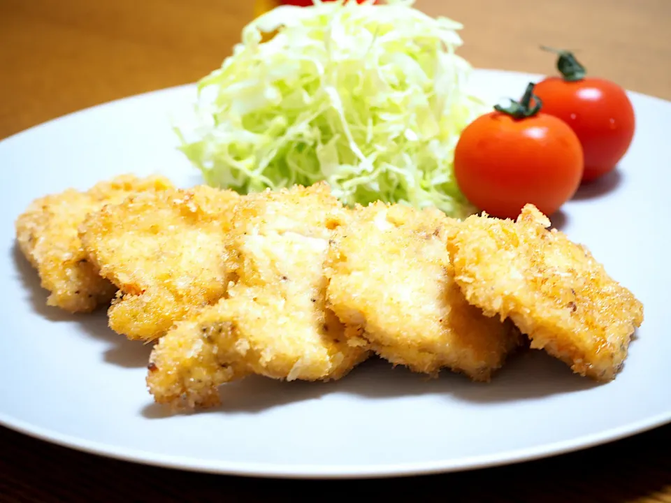 チキンカツハーブ風味|こあらパパ🐨さん