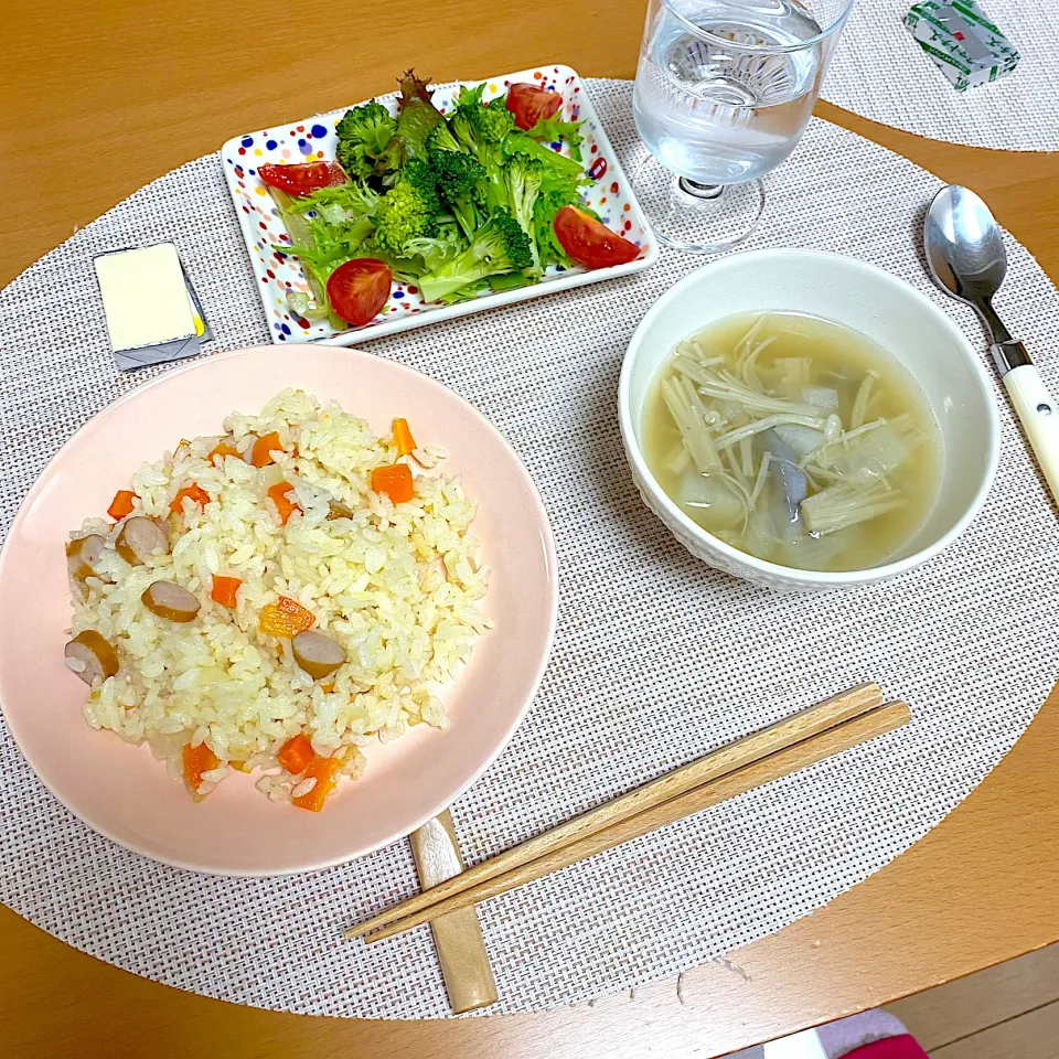 小1娘　晩ご飯|かなママさん