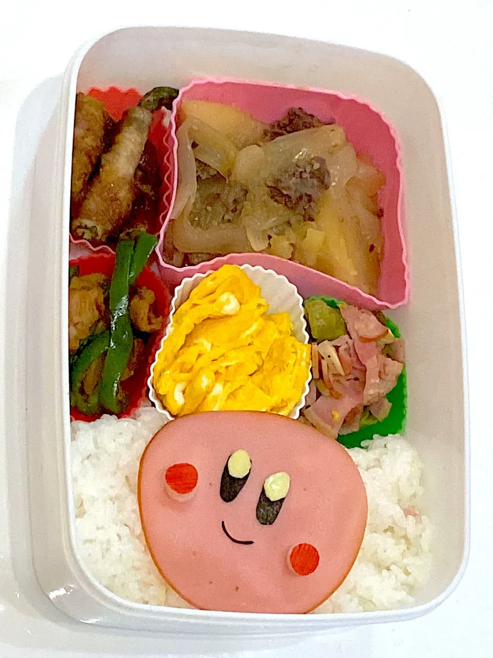 Snapdishの料理写真:星のカービー弁当🌟|Sさん