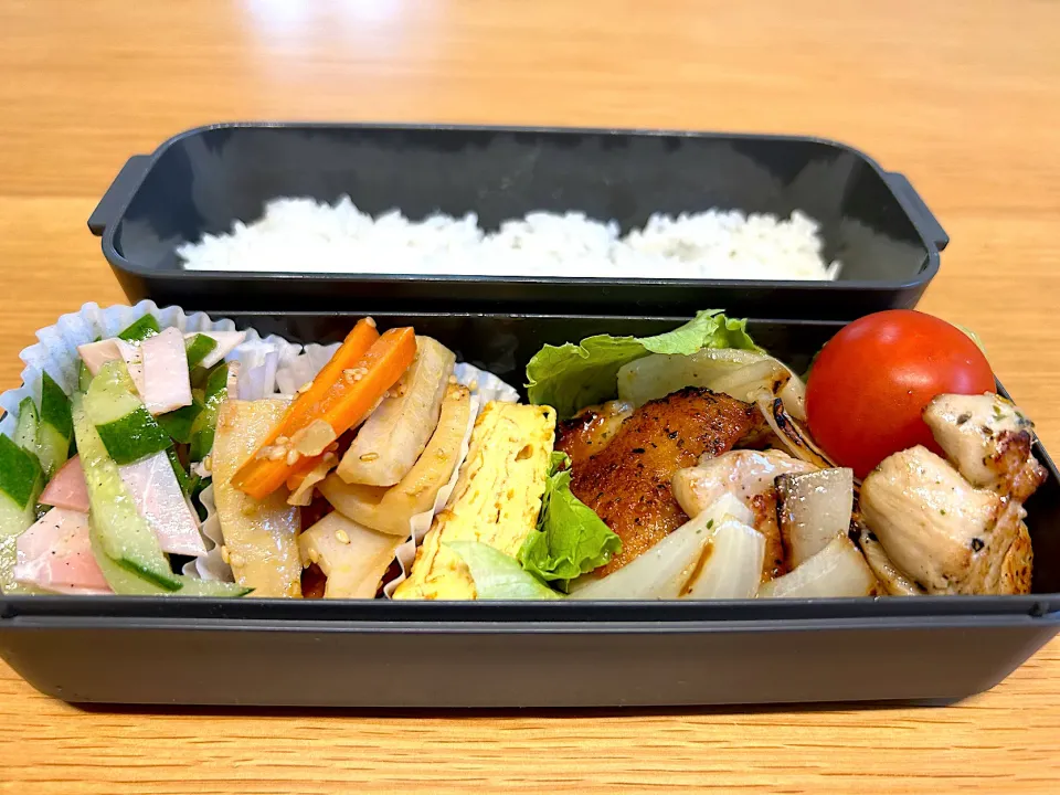 4月14日息子のお弁当_完成まで15分|かおりさん