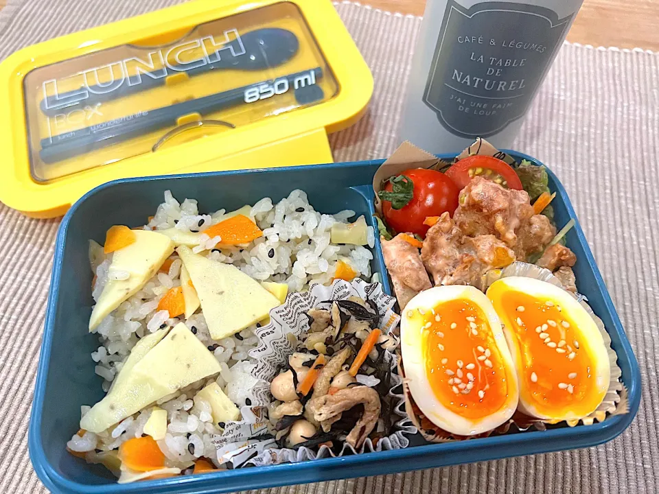 Snapdishの料理写真:今日のヤツのお弁当（R5.4.14）|え〜かさん