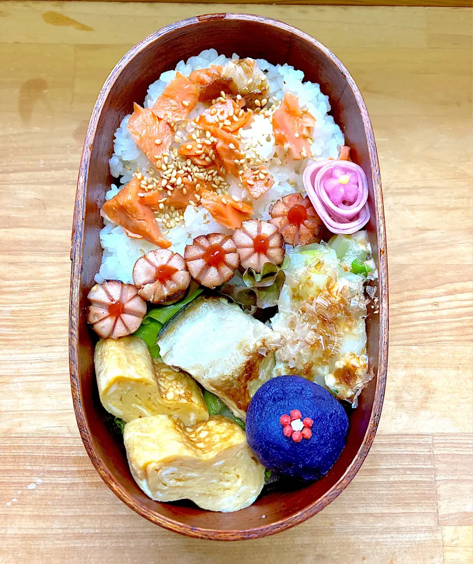 Snapdishの料理写真:今日の旦那さん弁当🍱|marikoさん