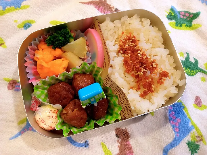 Snapdishの料理写真:2023.4.14 息子弁当|macyuさん