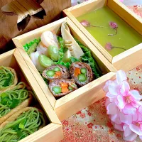 Snapdishの料理写真:お花見弁当🌸