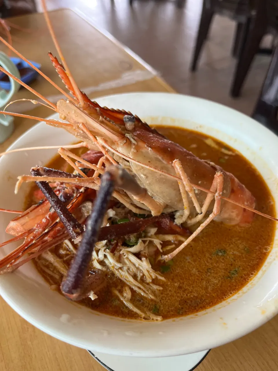 Snapdishの料理写真:Laksa Udang Sarawak|Little Orkedさん