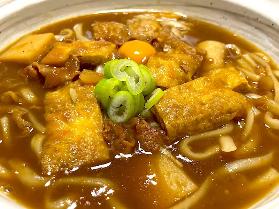 残ったカレーでカレーうどん|るうちゃんさん