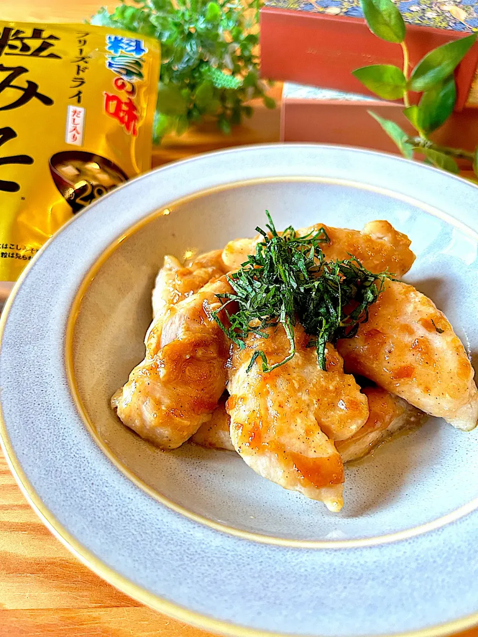 鶏ささみの梅味噌焼き|リンリンさん