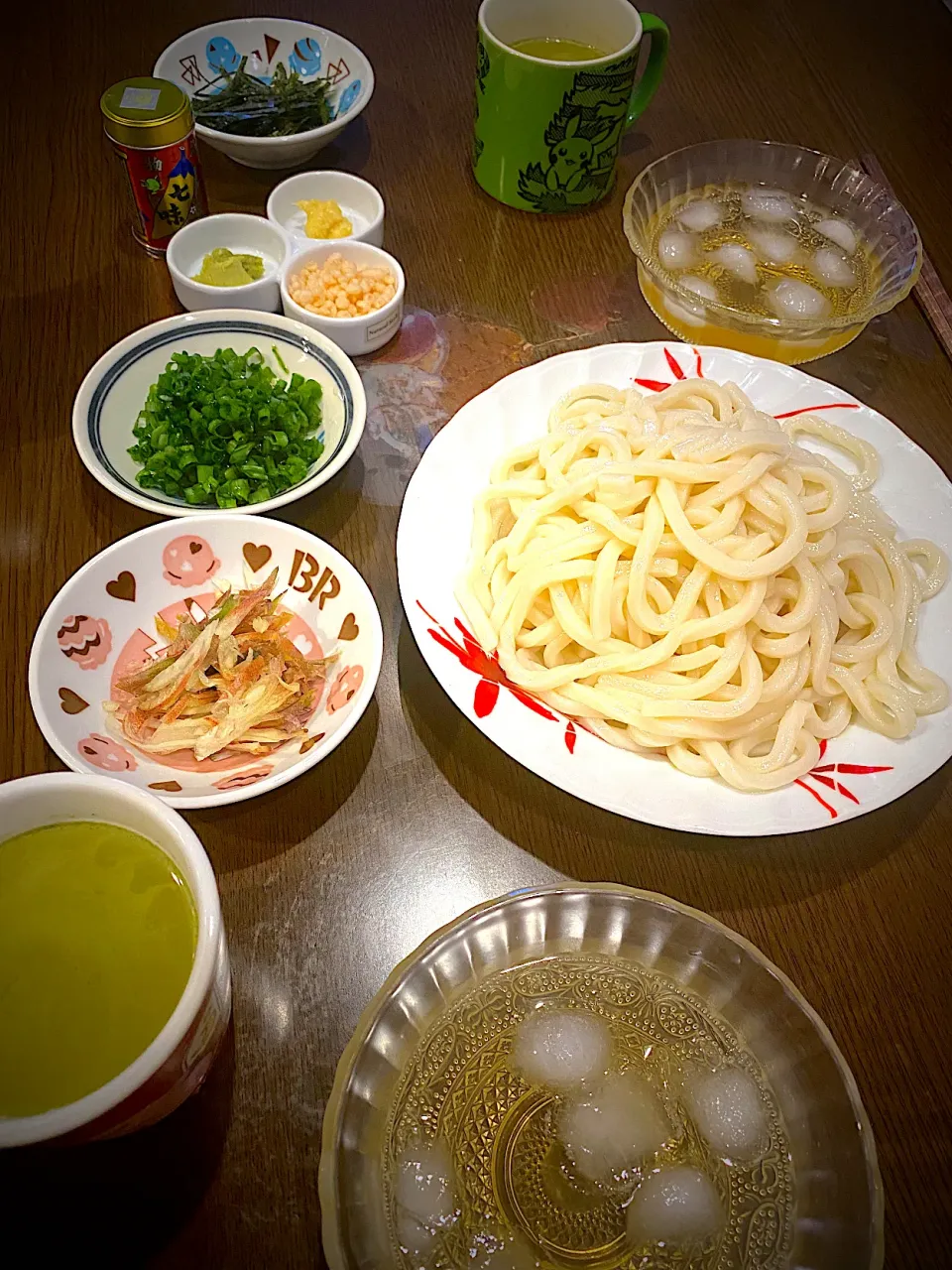 冷やしうどん　茎茶|ch＊K*∀o(^^*)♪さん