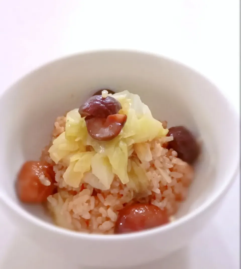 Simple Meal

Brown Rice + Stirfry Cabbage + Organic chestnut

Sauce - Vegan Oyster sauce|2721_blissさん