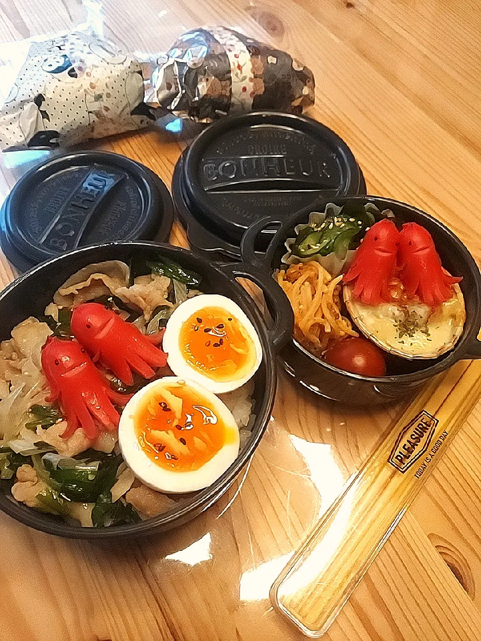 Snapdishの料理写真:2023.4.17 娘弁当🍱|あずきラテさん