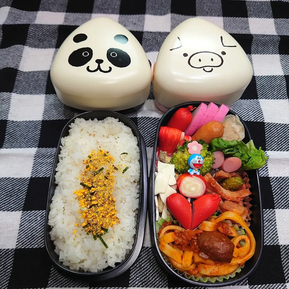 Snapdishの料理写真:2023年4月17日（月）のお弁当🍱。|ママちんさん