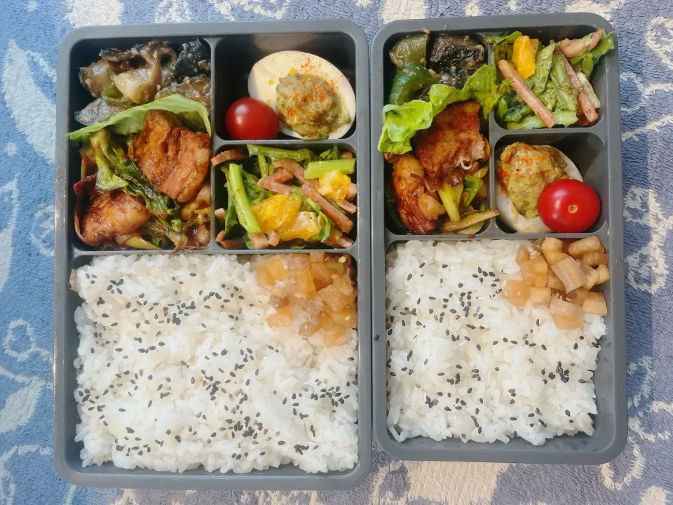 Snapdishの料理写真:回鍋肉弁当|とぴさん