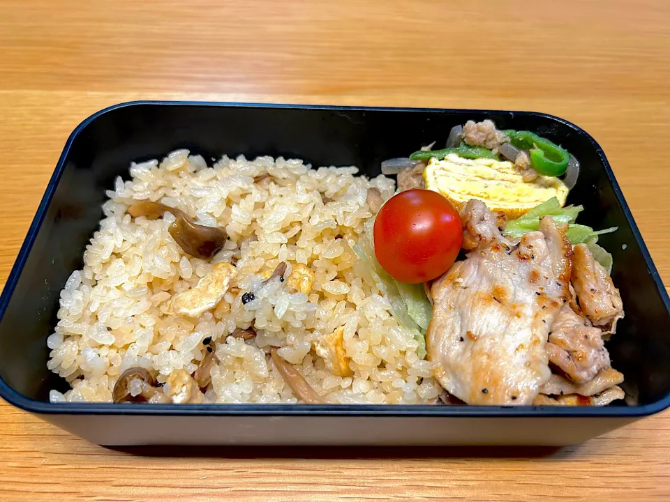 4月17日息子のお弁当_完成まで20分|かおりさん