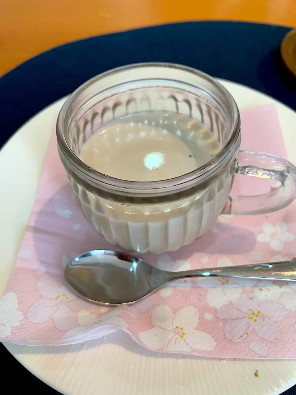 パン教室でいただいたデザート！ほうじ茶のプリン|花鳥　舞さん