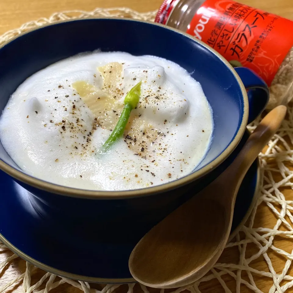 Snapdishの料理写真:ゆっこさんの料理 筍の中華ポタージュ🍀|sakurakoさん