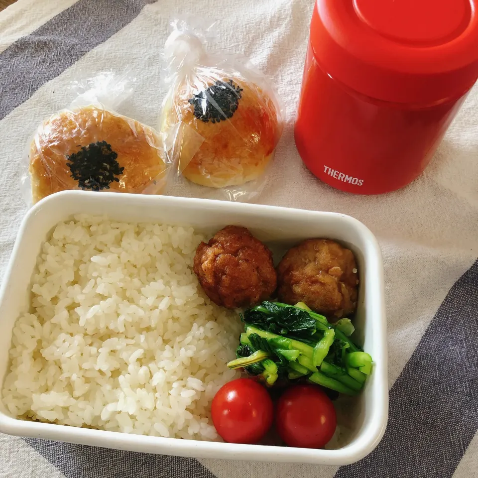 Snapdishの料理写真:三男男子高校生弁当|mickyさん