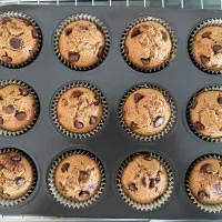 Snapdishの料理写真:Milo Choco Chips Cupcakes カップケーキ|Jaronさん