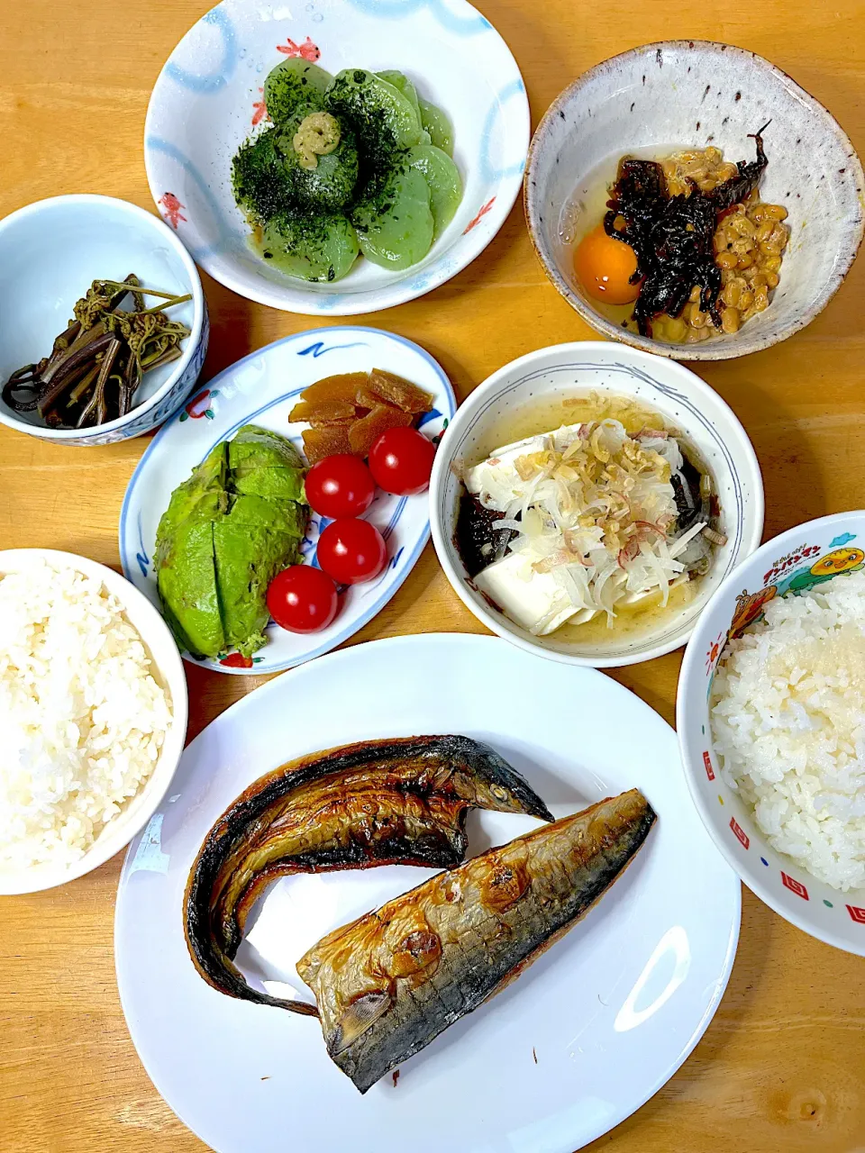 秋刀魚と鰊の干物焼きました🐟🐟|Makokoさん