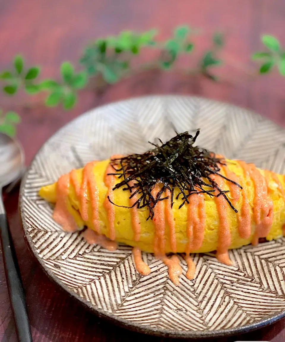 明太子オムライス☺️洋食屋『北極星』のをマネして作ってみた🤗|AXさん