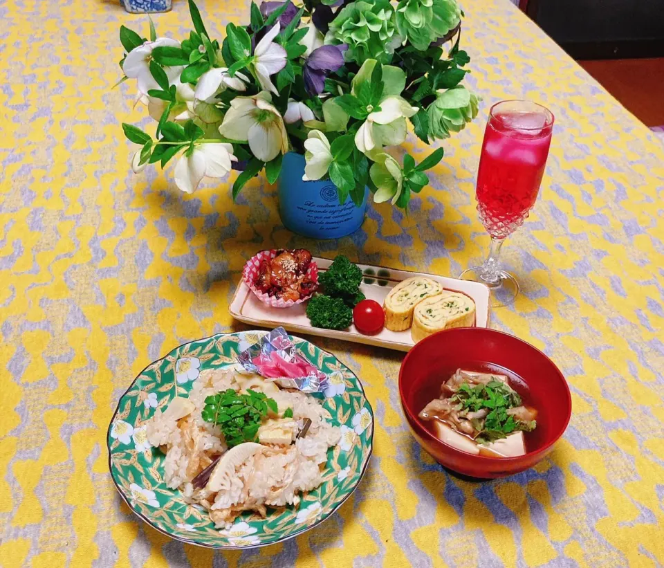 grandmaの晩ごはん☆筍おこわ|kaoriさん