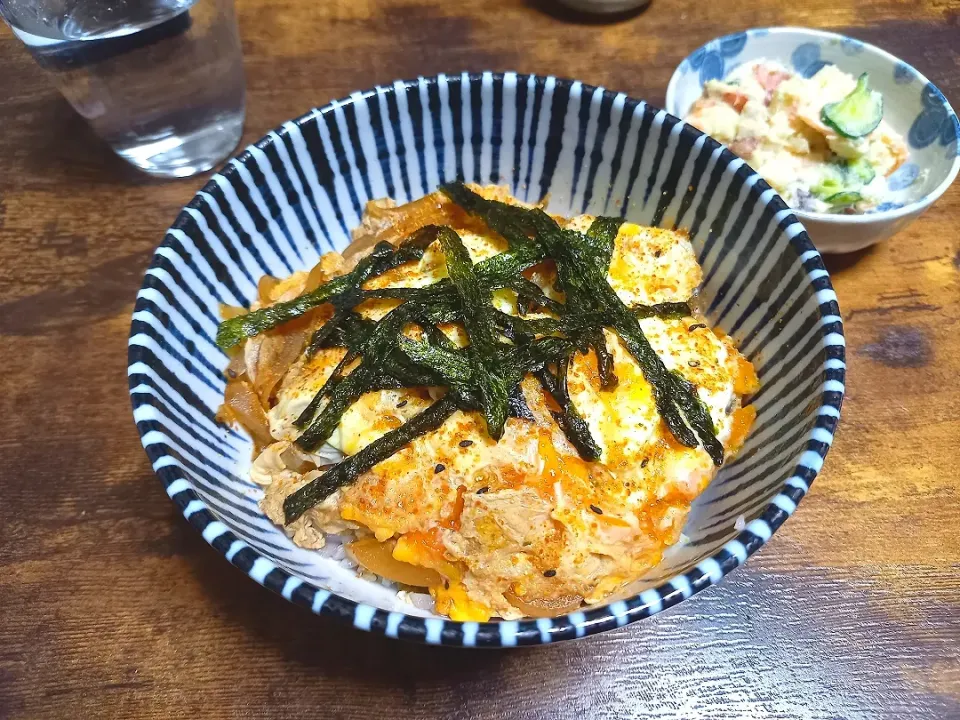 ・玉子丼
・ポテトサラダ|ちりさん