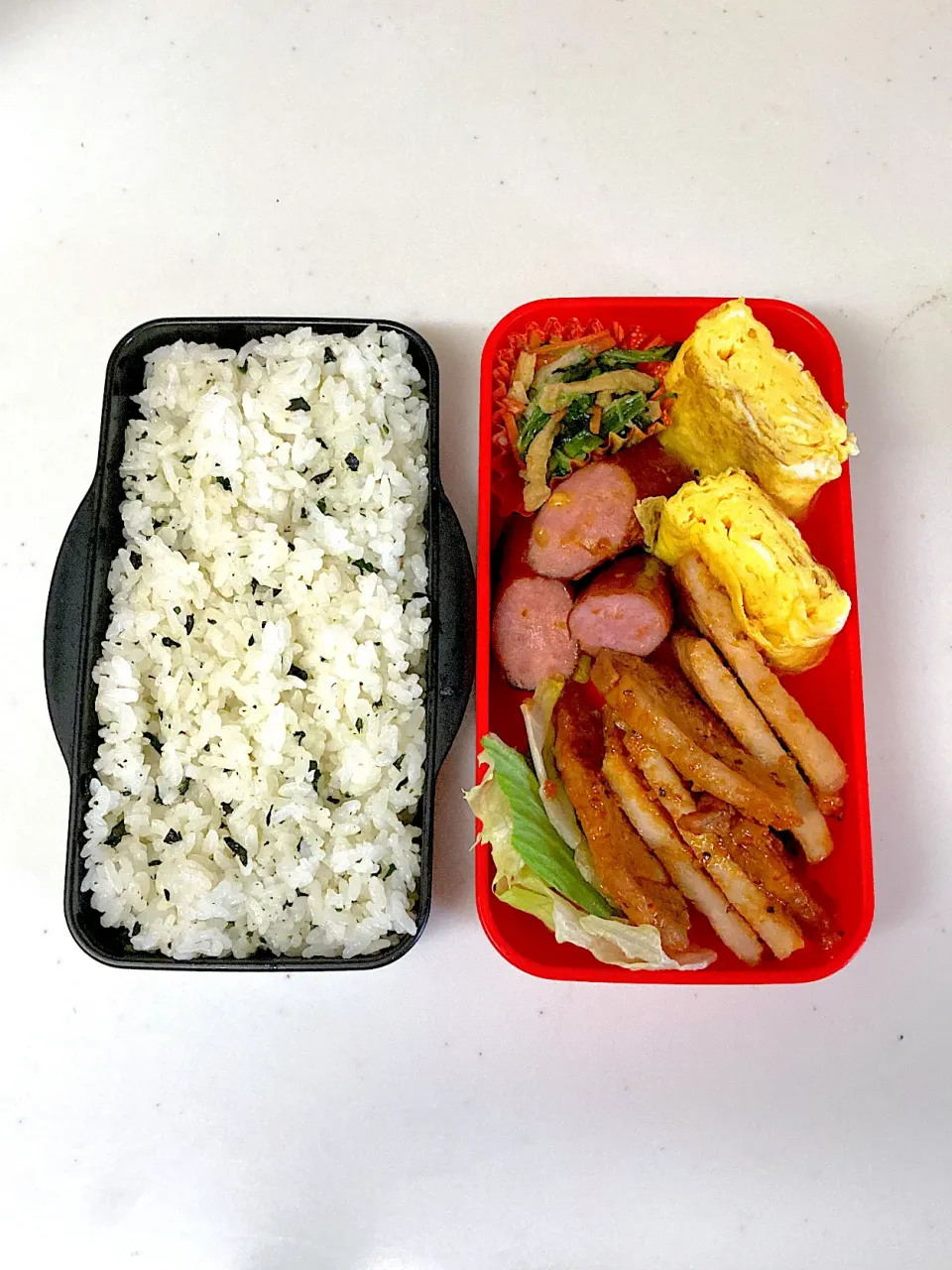 高2になった次男くんへ　豚味噌漬け弁当|晴れ時々弁当さん