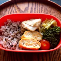 Snapdishの料理写真:☺︎今日のお弁当☺︎|まあささん