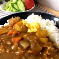 新玉ねぎカレー