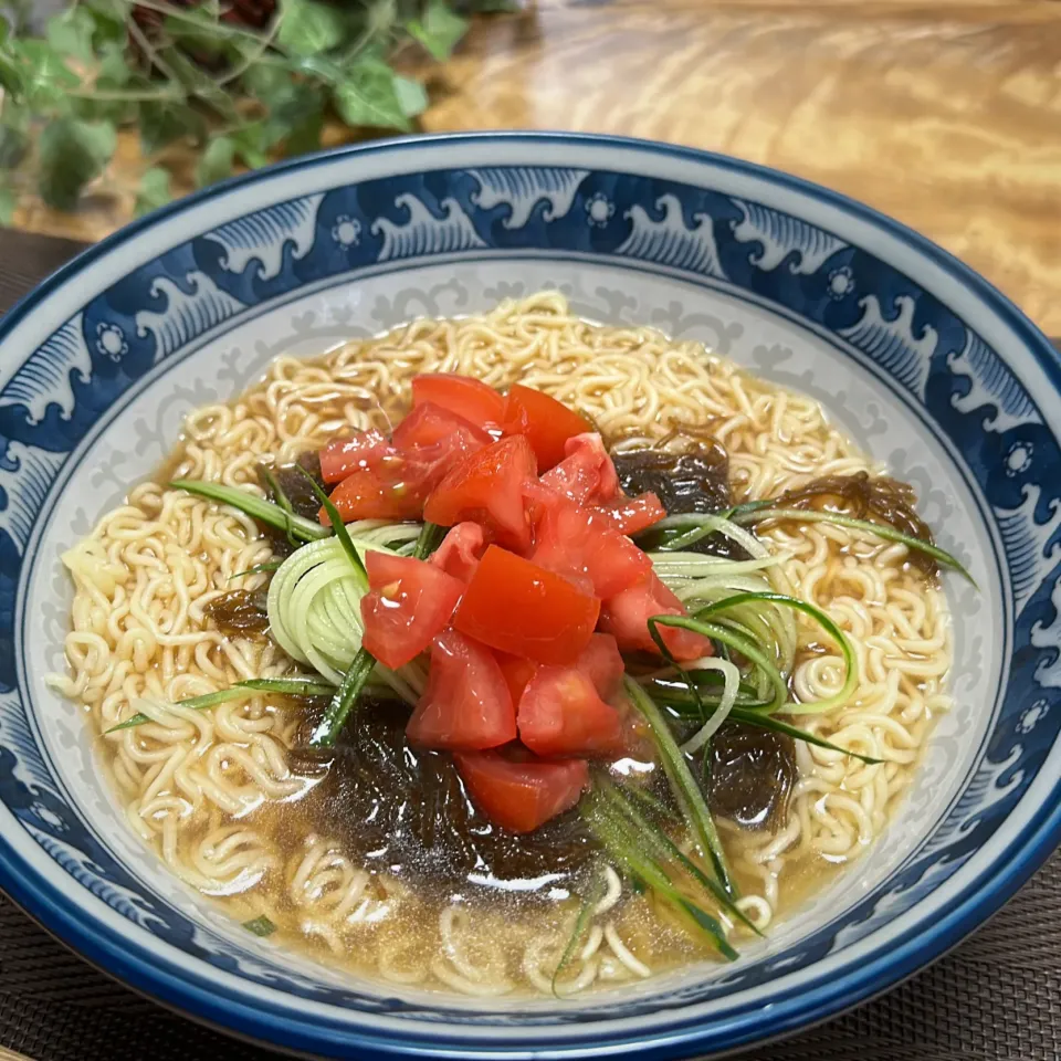 もずくラーメン|くまちゃんさん