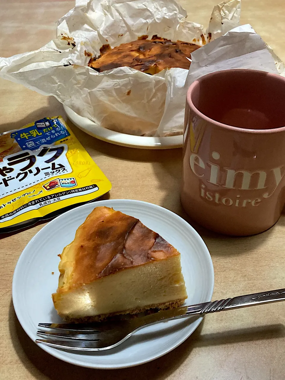 Snapdishの料理写真:カスタードチーズケーキ🧀|matumotommさん