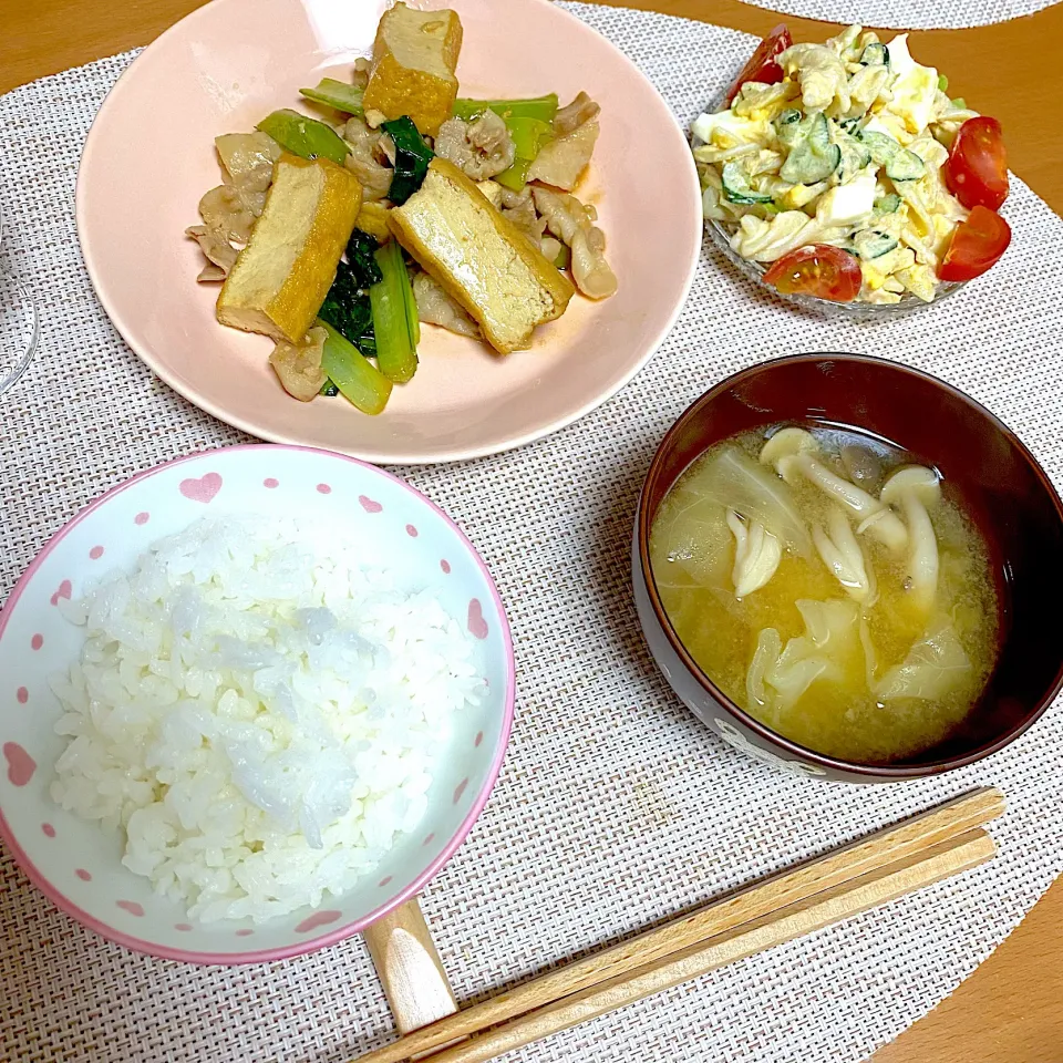 小1娘の晩ご飯|かなママさん