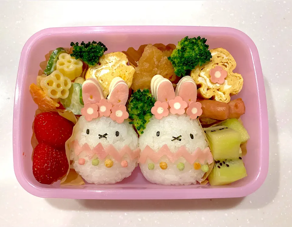 ミッフィーのイースター弁当🐰|akanyeさん