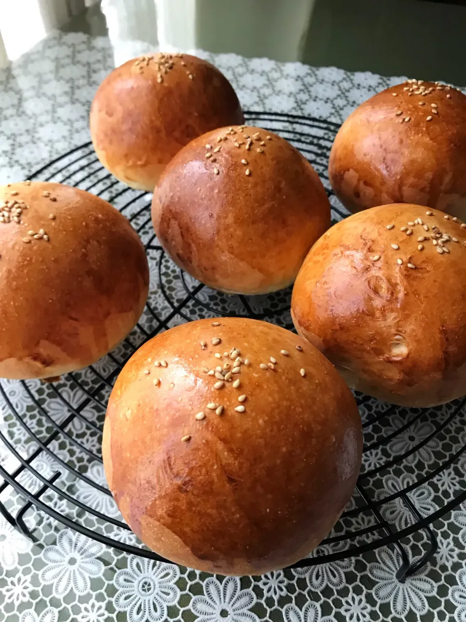 バンズ焼きました💗|まなまな♡さん