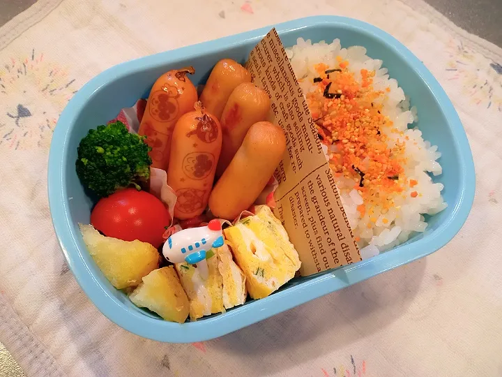 Snapdishの料理写真:2023.4.19 息子弁当|macyuさん