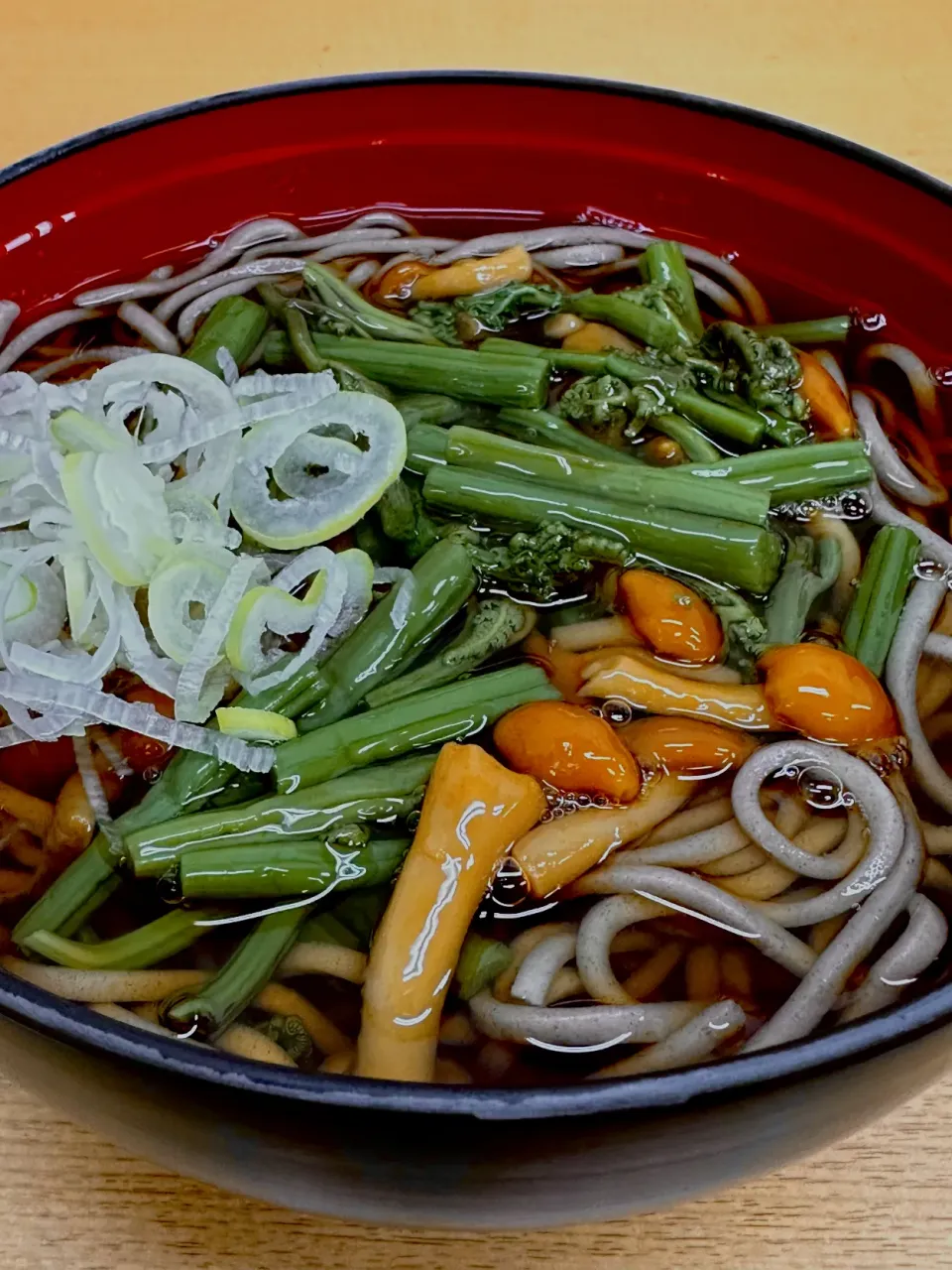 Snapdishの料理写真:山菜そば（駅そば）|女神さん