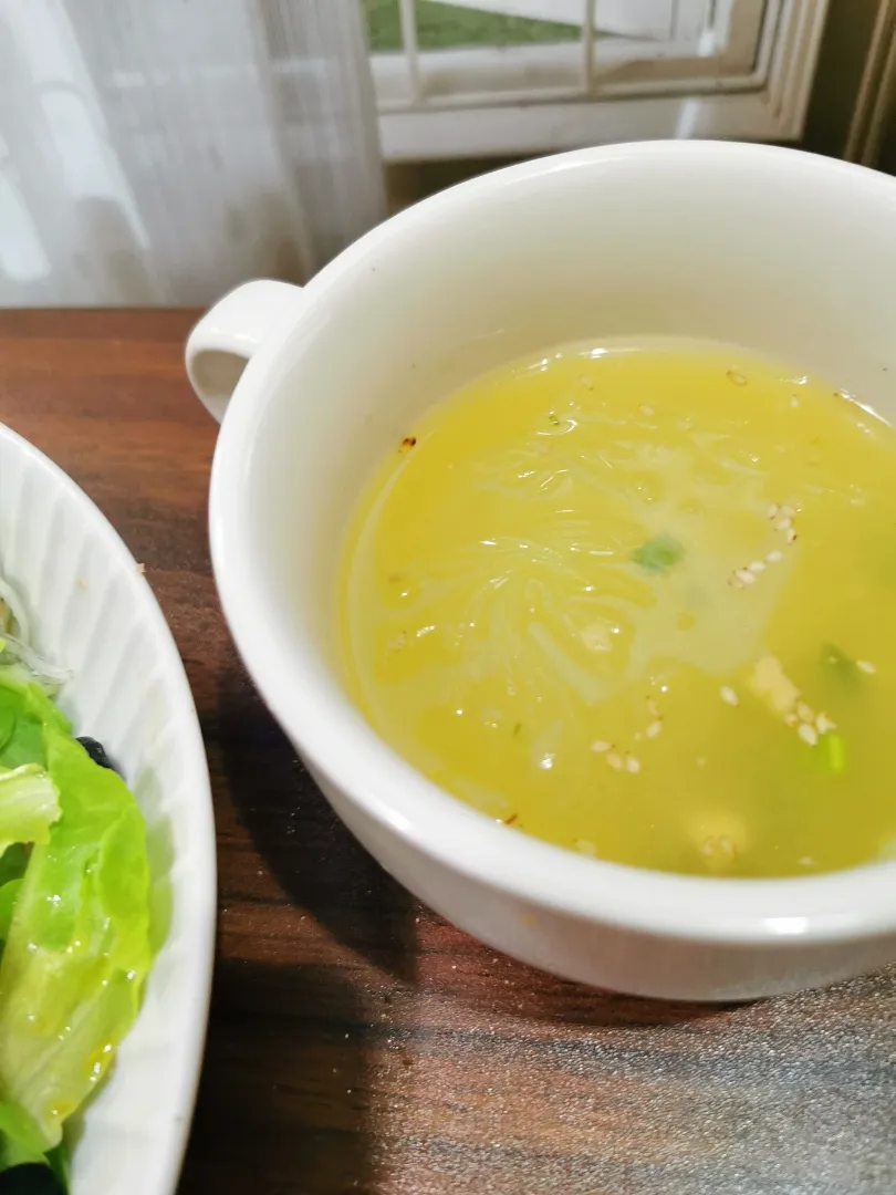 鶏スープ春雨👌グ〜です🙌☺️|ペンギンさん