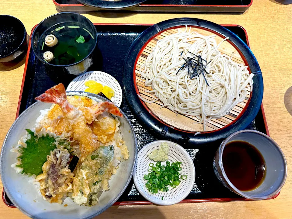 武蔵そば　天丼そばセット|ダルさん