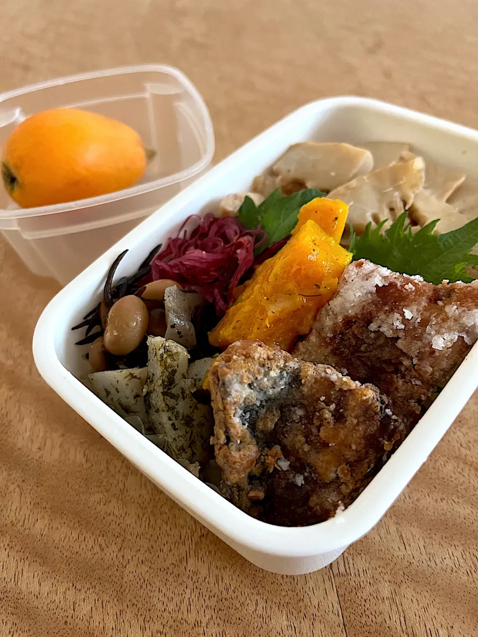 サバの竜田揚げと竹の子ごはん弁当|Sakikoさん