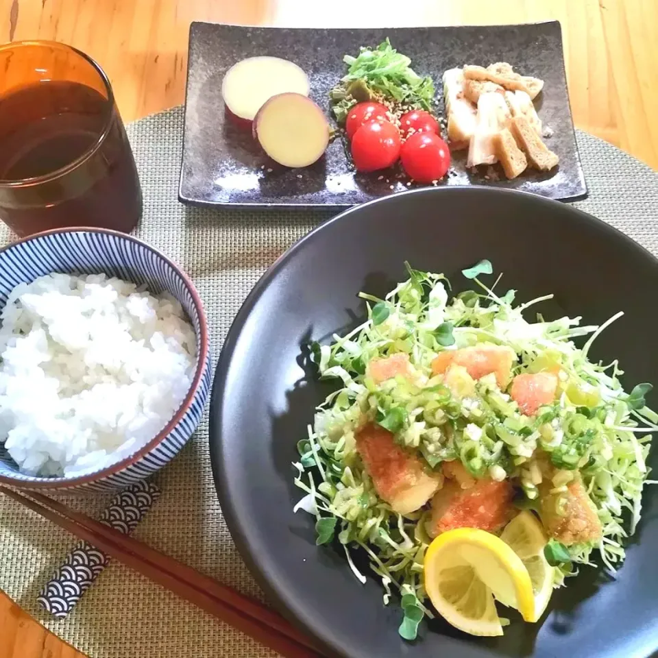 Snapdishの料理写真:油淋魚☘️|みきやんさん